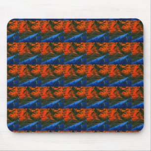 "Swamp Fire #6" Abstract Design Mousepad