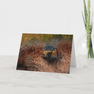 Swamp Jeeping Card