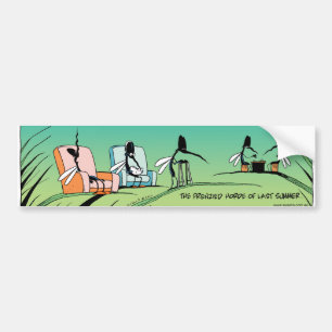 Swamp Mosquito Retirement Home Bumper Sticker