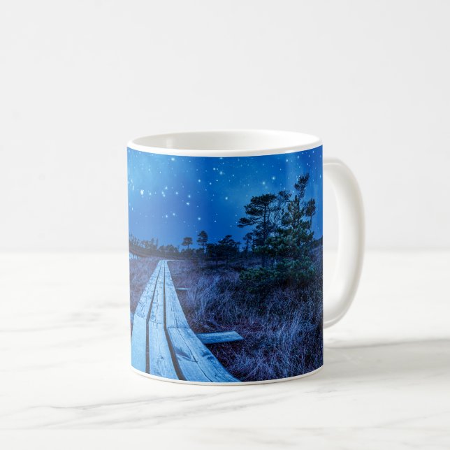 Swamp night coffee mug (Front Right)