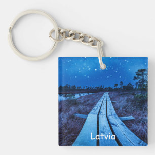 Swamp night key ring