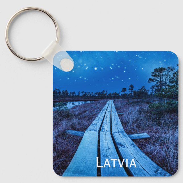 Swamp night key ring (Front)