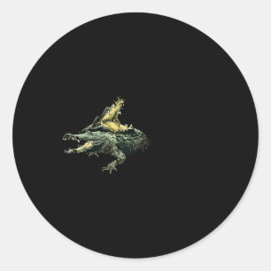 Swamp People Choot 'Em Classic Round Sticker