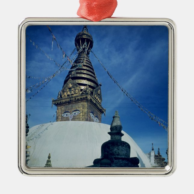 Swamyambunath Stupa Metal Tree Decoration (Front)