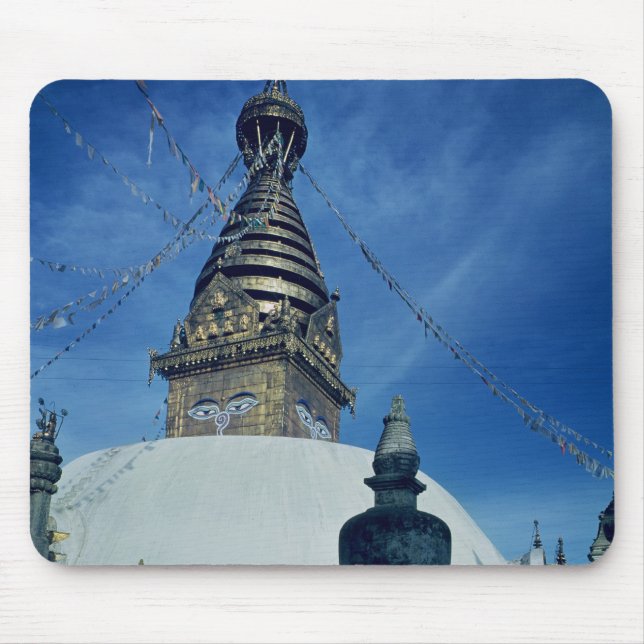 Swamyambunath Stupa Mouse Mat (Front)