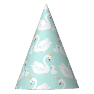Swan 1st Birthday Party Baby Shower Party Hat