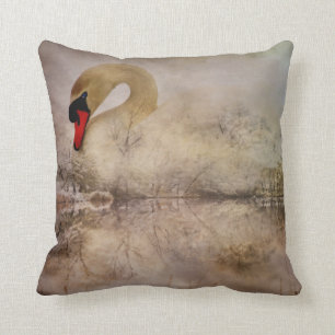 Swan Adrift Cushion