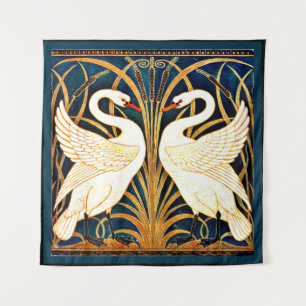 Swan and Rush and Iris,  Tapestry
