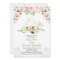 Swan Baby Shower invitation