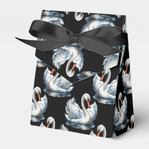 Swan Birds Pattern Design Favour Box