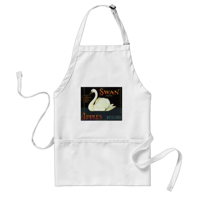 Swan Brand Apples Standard Apron (Front)