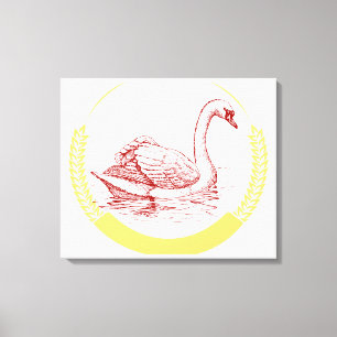 Swan Canvas Print