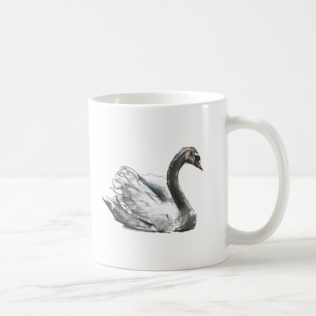Swan Coffee Mug (Right)