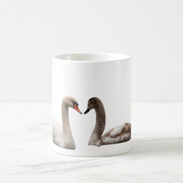Swan Connection Mug – Grace and Nature in Harmony (Center)