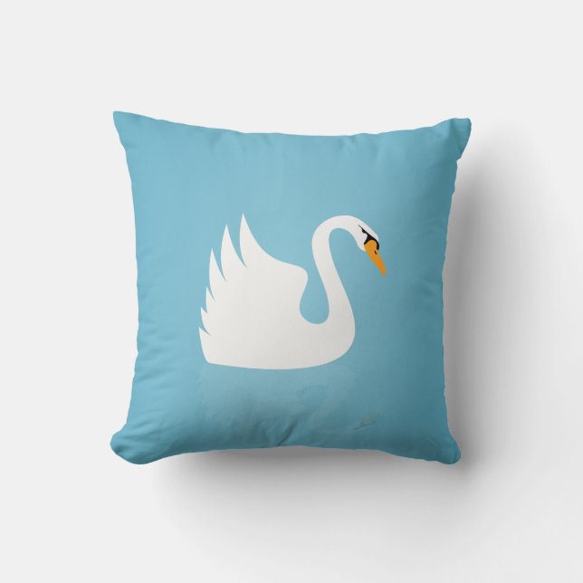 Swan Cushion (Front)