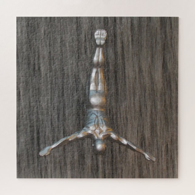 swan dive jigsaw puzzle (Horizontal)