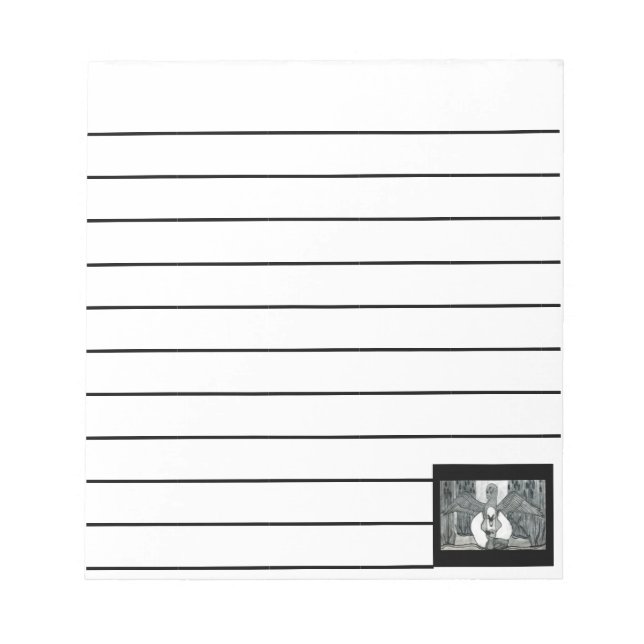 Swan Family Notepad (Front)