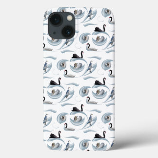Swan Frenzy iPad Mini Case (choose colour)