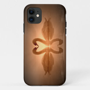 Swan Heart iPhone 11 Case