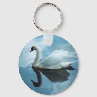 Swan Keychain
