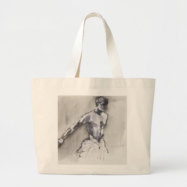 Swan Lake 2001 Large Tote Bag (Front)