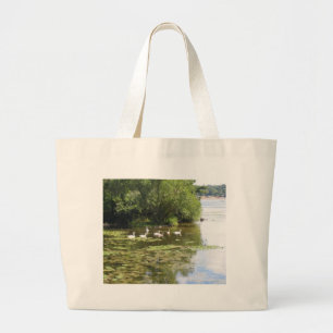 Swan Lake Large Tote Bag