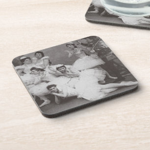 Swan Lake, Mariinsky Theatre, 1895 (b/w photo) Coaster