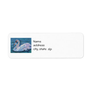 Swan Lake Return Address Labels