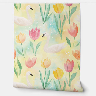 Swan Lake Serenade Wallpaper