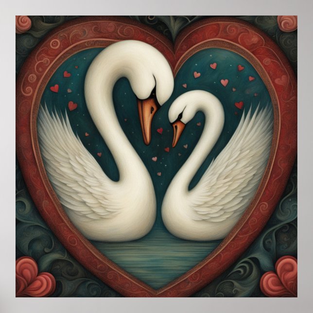 Swan Love 1 Poster (Front)