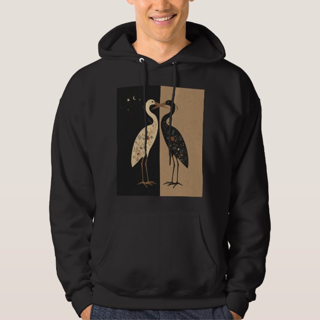 swan love hoodie (Front)
