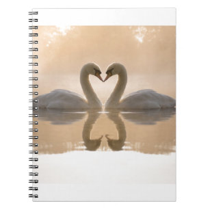 Swan Love Notebook