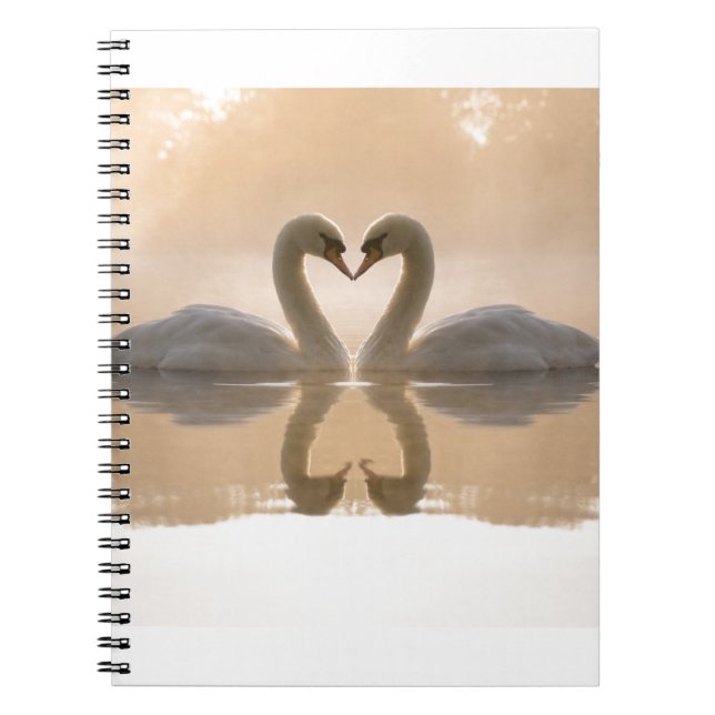Swan Love Notebook (Front)