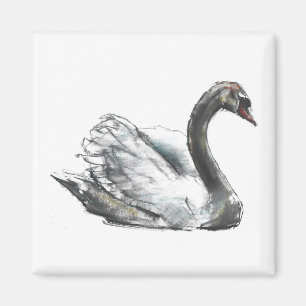 Swan Magnet