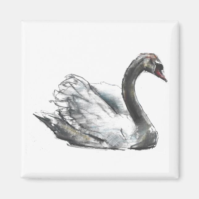 Swan Magnet (Front)