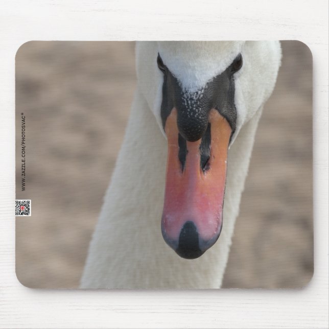 Swan Mouse Mat (Front)