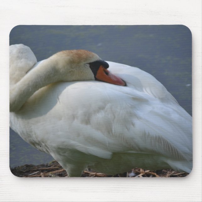 Swan Mouse Mat (Front)