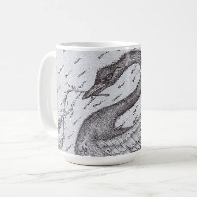 Swan Mug (Front Left)