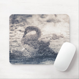 Swan Nature Photo Mouse Mat