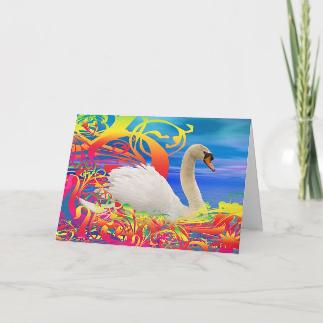 Swan Nest Card (Front)