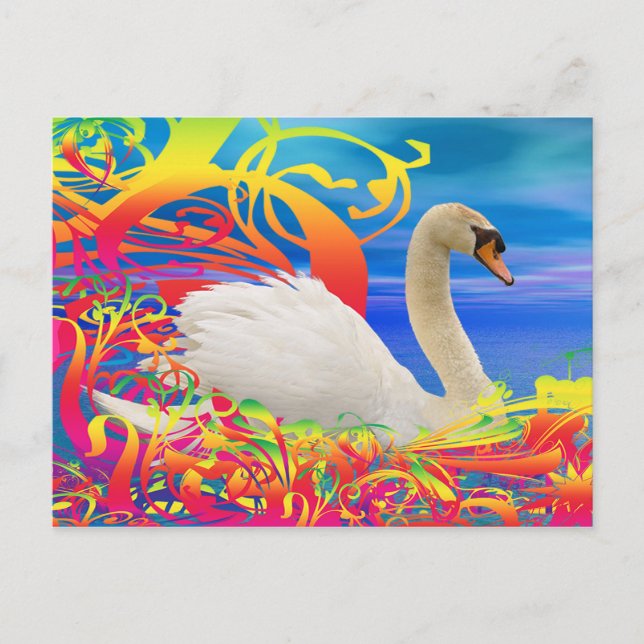 Swan Nest Postcard (Front)