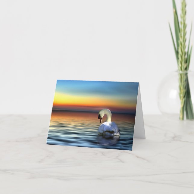 Swan Note Cards (Front)