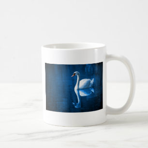 Swan on Lake Coffee Mug