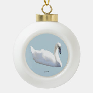 Swan ornament