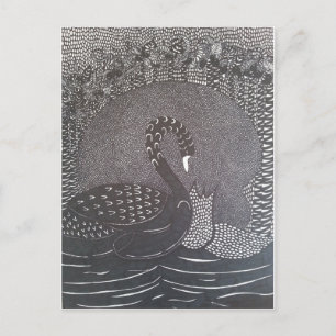 Swan Postcard