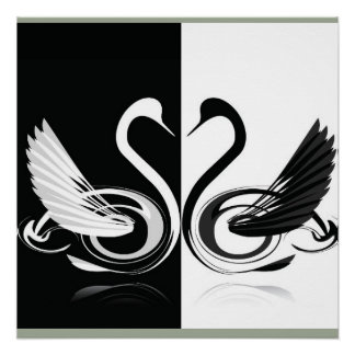swan poster