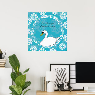 swan poster