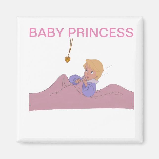 Swan Princess Baby Magnet (Front)