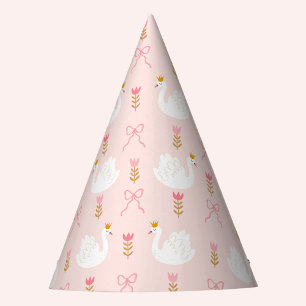 Swan Princess Birthday Party Hat