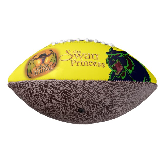 Swan Princess Great Animal Football American Football (Rotated 270)